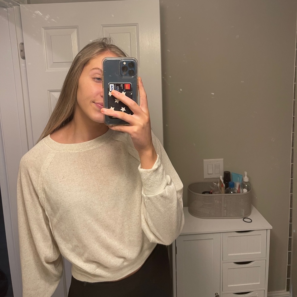 off white sweater